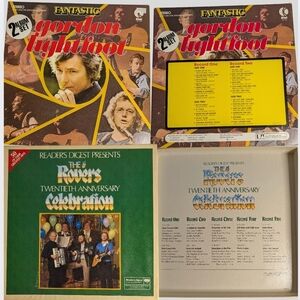 Vintage Canadian Gordon Lightfoot & Irish Rovers Vinyl Record Set Of 7